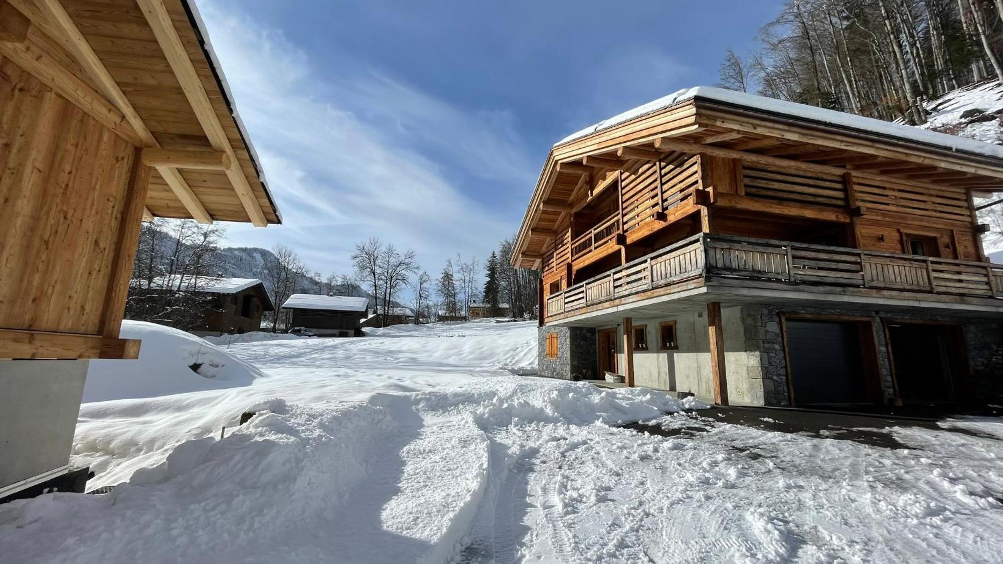 Chalet Birdie Le Grand-Bornand Bagian luar foto